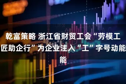 乾富策略 浙江省财贸工会“劳模工匠助企行”为企业注入“工”字号动能