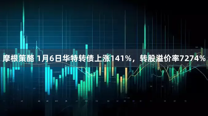 摩根策酪 1月6日华特转债上涨141%，转股溢价率7274%